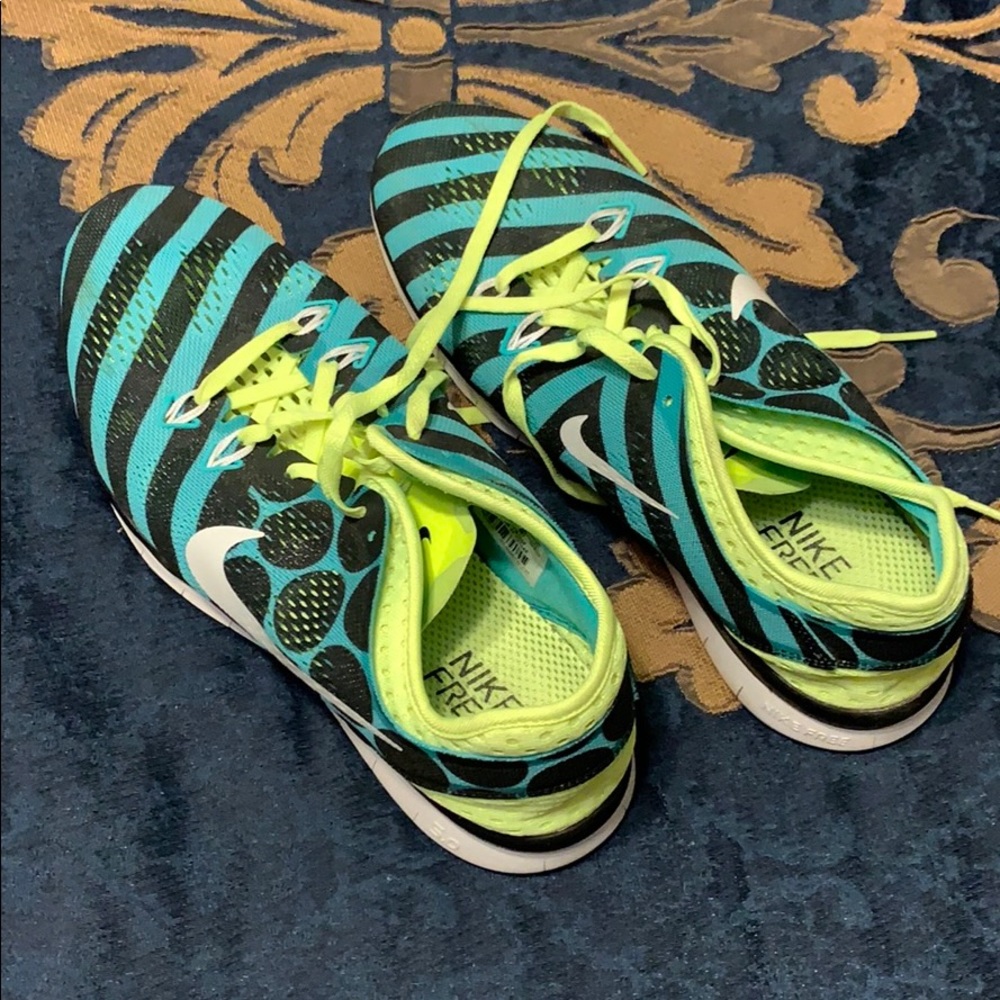 Women’s Nike Free 5.0 Shoes, worn once